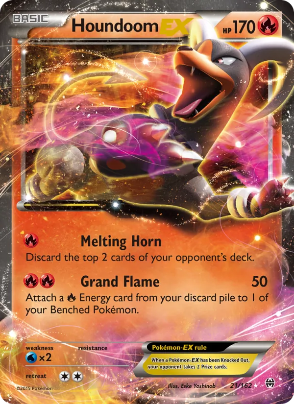 Houndoom EX 21/162 BREAKthrough