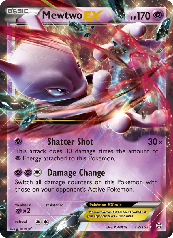 Mewtwo EX 62/162 BREAKthrough