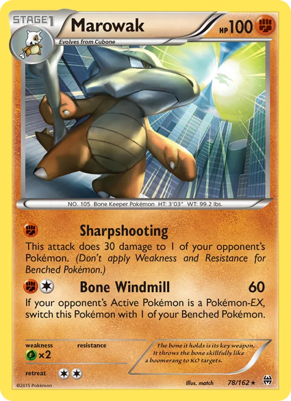 Marowak 78/162 BREAKthrough