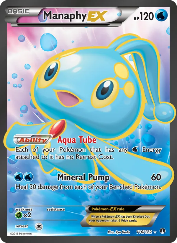 Manaphy EX 116/122 BREAKpoint