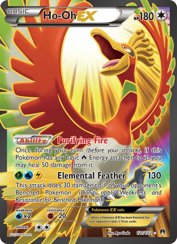 Ho-Oh EX 121/122 BREAKpoint