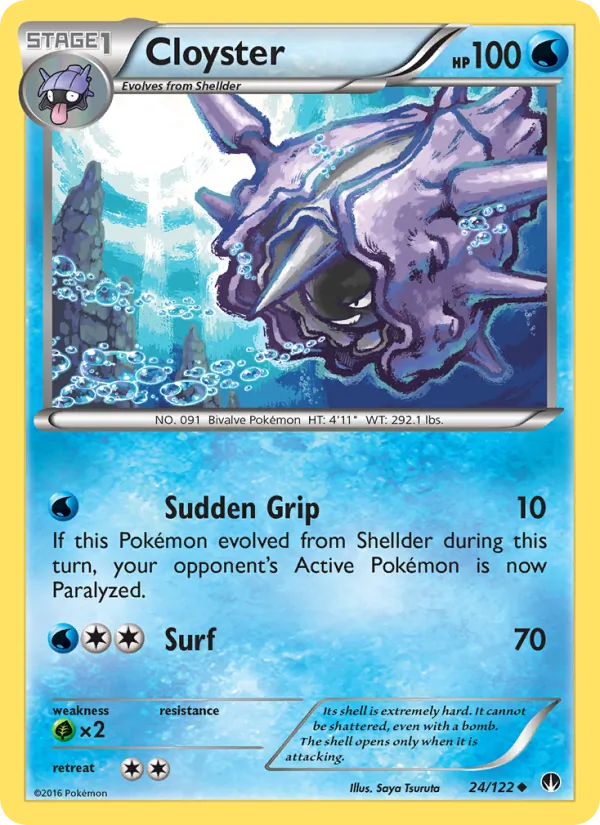 Cloyster 24/122 BREAKpoint