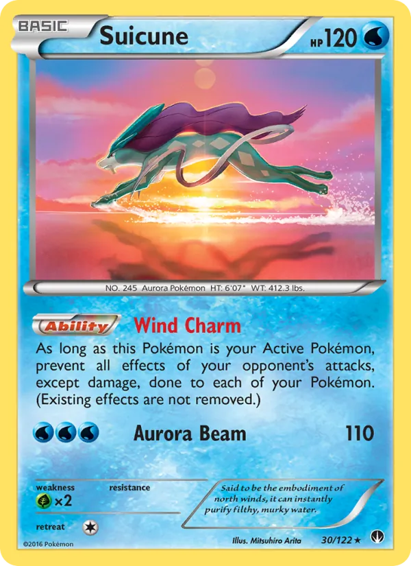 Suicune 30/122 BREAKpoint