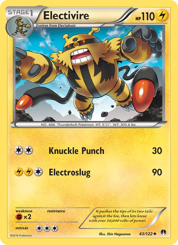 Electivire 43/122 BREAKpoint