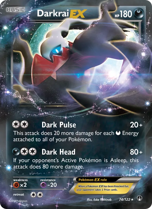 Darkrai EX 74/122 BREAKpoint