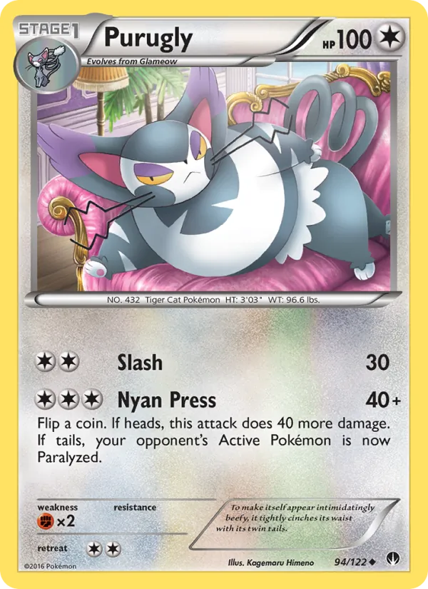 Purugly 94/122 BREAKpoint