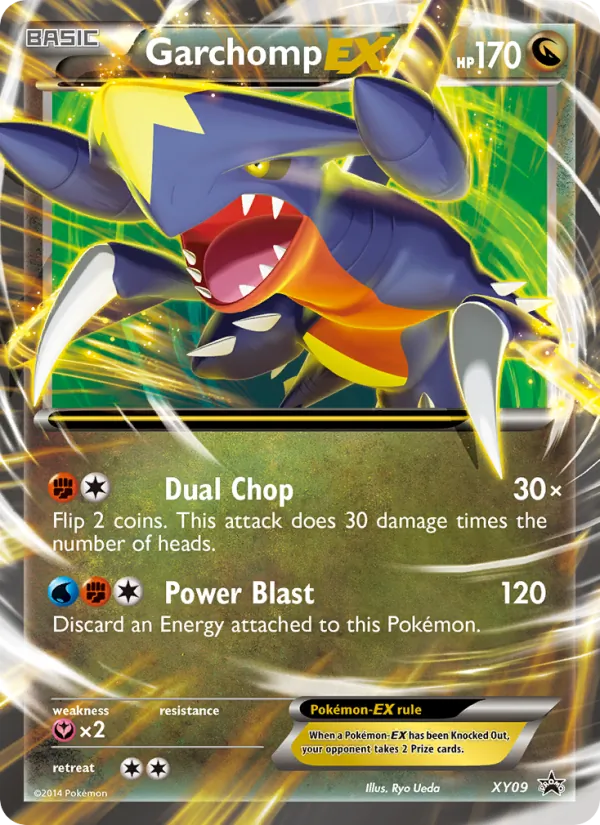 Garchomp EX XY09 XY Black Star Promos