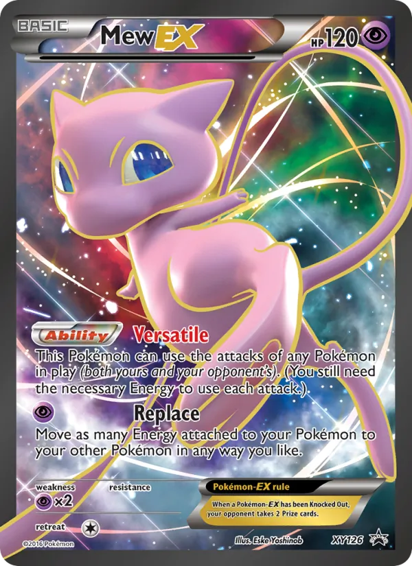 Mew EX XY126 XY Black Star Promos