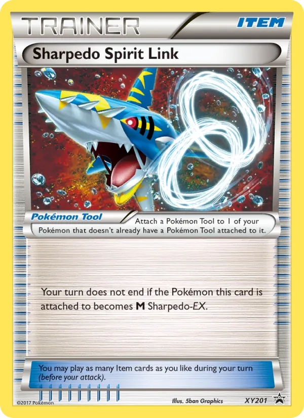 Sharpedo Spirit Link XY201 XY Black Star Promos