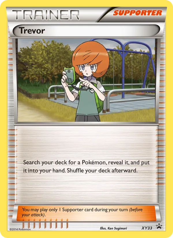 Trevor XY33 XY Black Star Promos