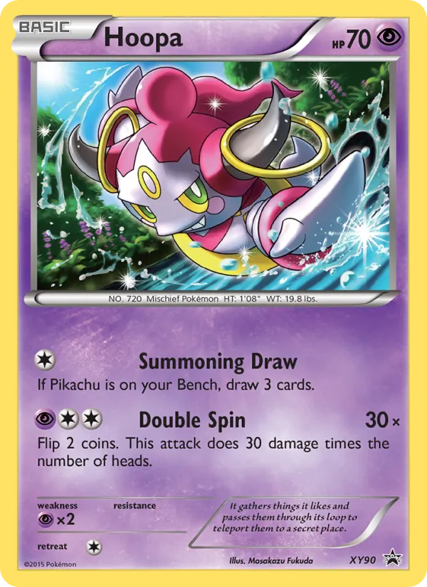 Hoopa XY90 XY Black Star Promos